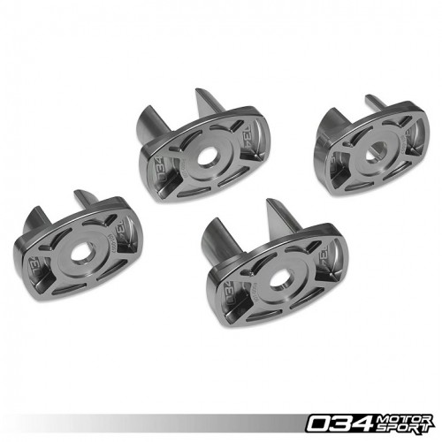 034 Motorsport Billet Aluminum Rear Subframe Mount Insert Kit, B9/B9.5 Q5/SQ5